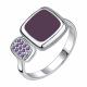Серебряное кольцо TALANT 20-7B-0006-17255 с фианитом и эмалью