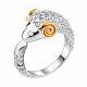 Серебряное кольцо TALANT 20-7F-0001-18494 с фианитом