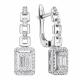 Серьги из белого золота DOLCE DIAMOND 20085012 с бриллиантом
