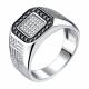 Серебряное кольцо TALANT 21-75-0008-17864 с фианитом
