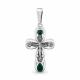 Серебряная подвеска AQUAMARINE 2226009 с агатом