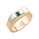 Золотое кольцо Караваевская ювелирная фабрика 31-0310 с ониксом