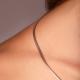 Серебряная цепь плетение Снейк (Тонда) TALANT 320-73-0020-31902