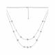 Серебряное колье TALANT 33-72-0000-17604