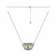 Серебряное колье TALANT 33-72-0003-17142 с фианитом