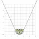 Серебряное колье TALANT 33-72-0003-17142 с фианитом