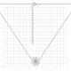 Серебряное колье TALANT 33-7М-0005-17279 с фианитом