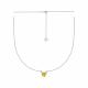 Серебряное колье TALANT 33-7М-0005-17442 с фианитом