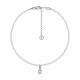 Серебряный браслет TALANT 47-72-0001-17054 с фианитом и шпинелью