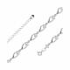 Серебряный браслет TALANT 47-72-0001-17557 с фианитом