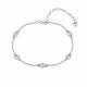 Серебряный браслет TALANT 47-72-0001-28160 с фианитом