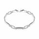 Серебряный браслет TALANT 47-72-0001-40386 с цирконием
