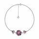 Серебряный браслет TALANT 47-79-000R-17125 с фианитом и эмалью