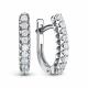 Серьги из белого золота RoseGrace 5-4205-103-2Б с бриллиантом