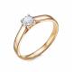 Золотое кольцо RoseGrace 5-4235-103-1К с бриллиантом