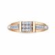 Золотое кольцо RoseGrace 5-4397-103-1К с бриллиантом