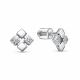 Серьги из белого золота RoseGrace 5-6078-103-2Б с бриллиантом