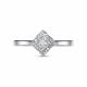 Кольцо из белого золота RoseGrace 5-6083-103ИНВ-1Б с бриллиантом