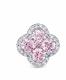 Подвеска из белого золота RoseGrace 5-6245-103-3Б-СапРоз с бриллиантом и сапфиром