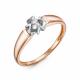 Золотое кольцо RoseGrace 5-6346-103-1К с бриллиантом