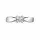 Кольцо из белого золота RoseGrace 5-6363-103-1Б с бриллиантом