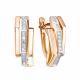 Золотые серьги RoseGrace 5-6375-103-2К с бриллиантом