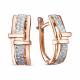 Золотые серьги RoseGrace 5-6560-103-2К с бриллиантом