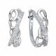 Серьги из белого золота RoseGrace 5-6820-103-2Б с бриллиантом