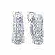 Серьги из белого золота RoseGrace 5-6892-103-2Б с бриллиантом