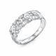 Кольцо из белого золота RoseGrace 5-7007-103-1Б с бриллиантом