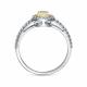 Кольцо из белого золота RoseGrace 5-7090-103-1БЖ-Жбр с бриллиантом