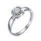 Кольцо из белого золота RoseGrace 5-7227-103И2-1Б с бриллиантом