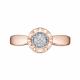 Золотое кольцо RoseGrace 5-7435-103-1К с бриллиантом