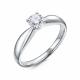 Кольцо из белого золота RoseGrace 5-7458-103-1Б с бриллиантом