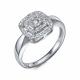 Кольцо из белого золота RoseGrace 5-7643-103ИНВ-1Б с бриллиантом