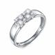 Кольцо из белого золота RoseGrace 5-7657-103-1Б с бриллиантом
