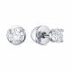 Серьги из белого золота RoseGrace 5-7892-103-2Б с бриллиантом