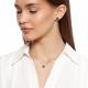 Серьги из белого золота RoseGrace 5-7933-106-2Б-Чбр с чёрным бриллиантом