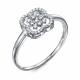 Кольцо из белого золота RoseGrace 5-8043-103-1Б с бриллиантом
