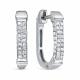 Серьги из белого золота RoseGrace 5-8061-103-2Б с бриллиантом