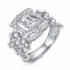 Кольцо из белого золота RoseGrace 5-8080-103-1Б с бриллиантом