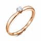 Золотое кольцо RoseGrace 5-8532-103-1К с бриллиантом