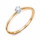 Золотое кольцо RoseGrace 5-8892-103-1К с бриллиантом