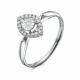 Кольцо из белого золота RoseGrace 5-8959-103И1-1Б с бриллиантом