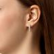 Золотые серьги RoseGrace 5-9093-303-2К с фианитом