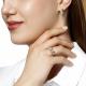 Кольцо из белого золота RoseGrace 5-9291-103-1Б с бриллиантом