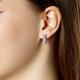 Серьги из белого золота RoseGrace 5-9294-103-2Б с бриллиантом
