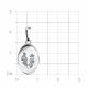 Серебряная подвеска TALANT 50-72-0000-10875