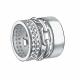 Серебряная подвеска-шарм TALANT с фианитом 50-72-0001-15402
