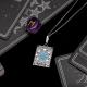 Серебряная подвеска TALANT 50-7Ч-0001-16009 с фианитом и эмалью